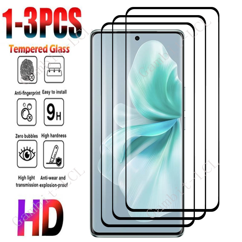 Vivo V40 - 1-3 шт. 3D изогнутое полностью закаленное