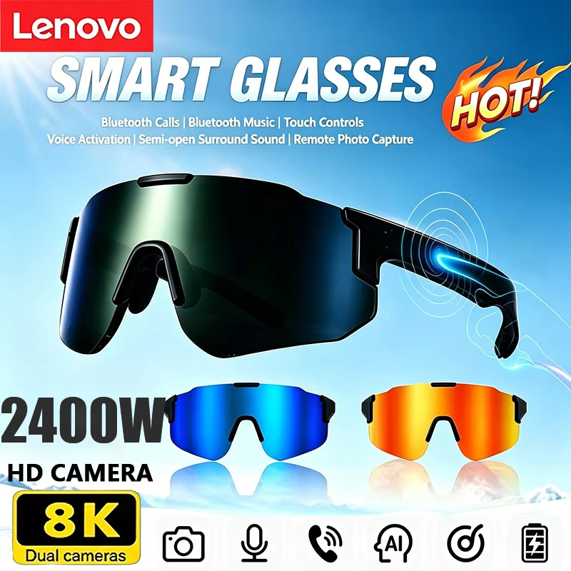 Умные велосипедные очки Lenovo – обзор и цена Smart Glasses Lens