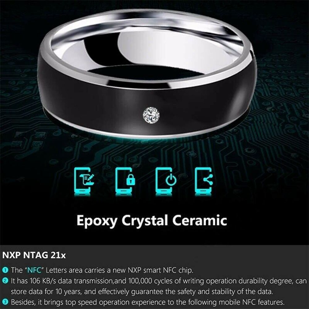 Новинка, умное кольцо, многофу – обзор и цена Smart Ring Nfc Pay